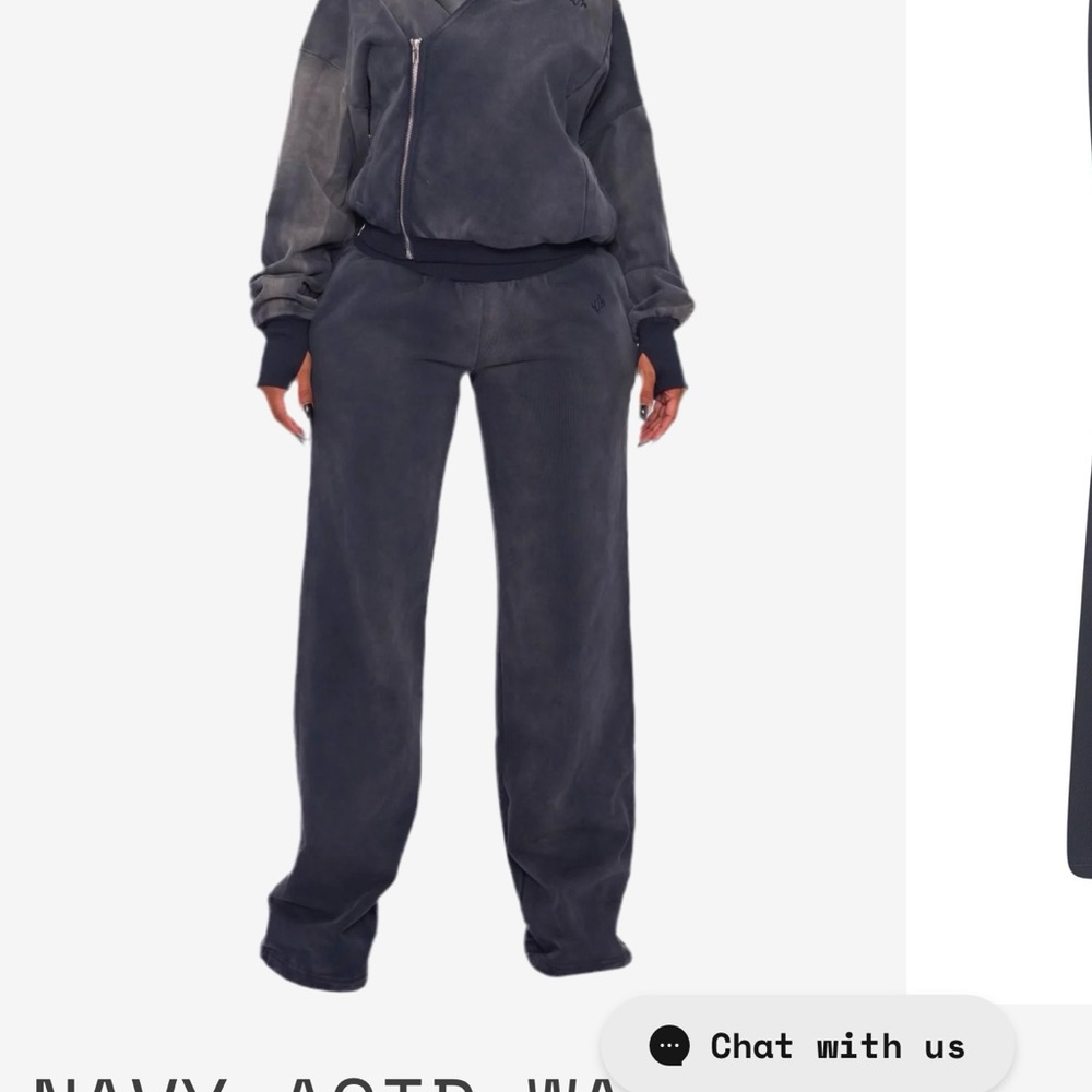 Blue Track Pants with Relaxed Fit and Full Length